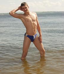 Oleg at the River