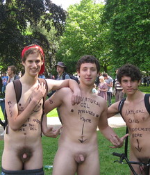 Naked in public 3