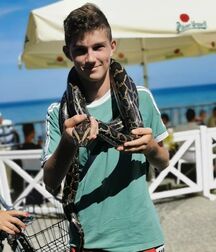 Caution, Snakes! - Twink Models Art Photography (No Porn)