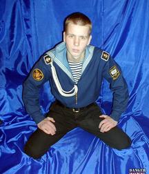 Russian sailor boy Serega