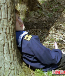 Sailor Boy getting off in the woods 593c8704c4d37.jpg