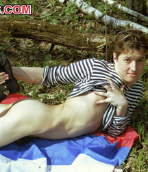 Sailor Boy getting off in the woods 593c87125d29b.jpg