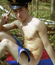Sailor Boy getting off in the woods 593c8720420bd.jpg