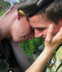 Two Russian soldier boys out on patrol 5945b112b4eb0.jpg