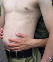 Two Russian soldier boys out on patrol 5945b145320d6.jpg