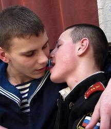 Russian sailor boy and cadet play with each other 5945b2c612df7.jpg