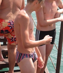 Beach Selfie Shirtless Gay Boys and Boy Bulges 62b604f7d678b.jpg