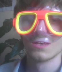 Me - having fun in my masks 57791a0a6d5a7.jpg