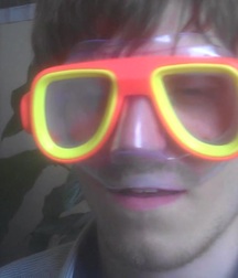Me - having fun in my masks 57791a0b44df7.jpg