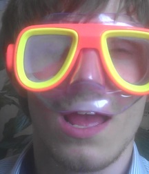 Me - having fun in my masks 57791a0be7713.jpg