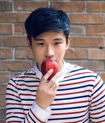 Cute Asian boy