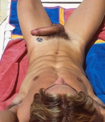 Working on His Tan 594f3ae12cc6d.jpg