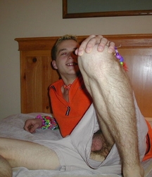 Blond Arkansas boy