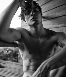 Cute Boys In Black-White