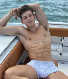 Reno relaxing at the seaside boys porn