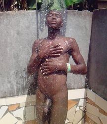 black shower