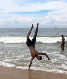 Indian boys on the beach (no porn)