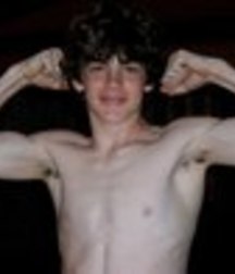 beautiful boys show their biceps