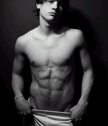 black and white