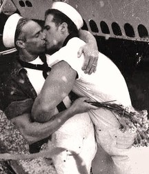 the gay kiss in the last century