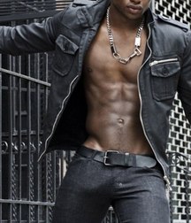black man (sexy, no porn)