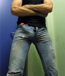 cock coming out from jeans 58b27455524ed.jpg