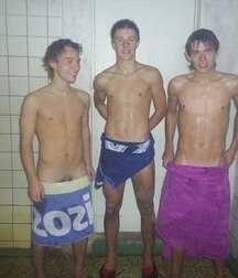 immediately after the shower