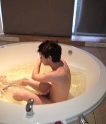 Boys in the bathtub