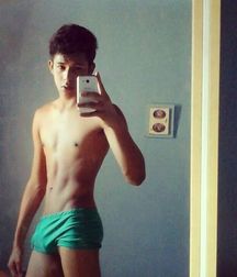 In panties in front of the mirror 599c7f1e7892f.jpg