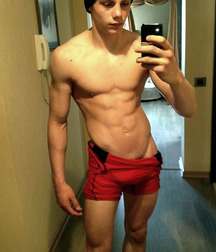 In panties in front of the mirror 599c7f277dde5.jpg