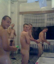 the moment of the shower (Russian barracks) 5a254ca9707ff.jpg
