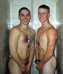 the gay shower