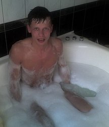I'm taking a bath today
