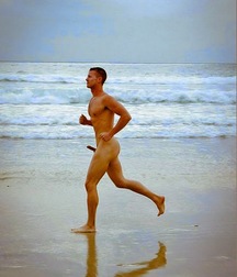 the boy loves to run naked