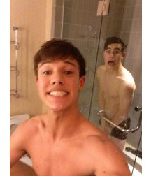 I will not leave you alone in the bathroom