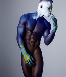 painted in the body