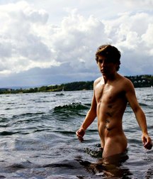 in cold water