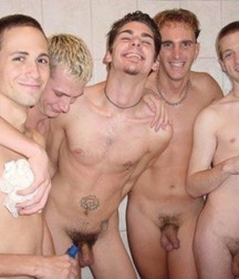 the shower after the game