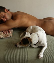 with my dear puppy 5bddc98860b6a.jpg