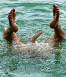 free in the water