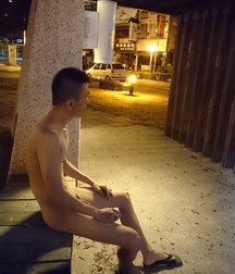 walking naked