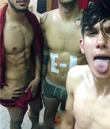 a look in the locker room
