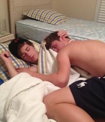 sleep with a friend