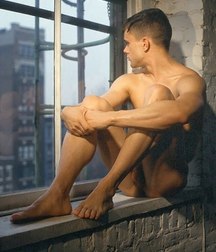 looking out of the window
