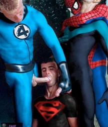 superheroes arrive