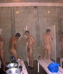 Russian cadets in the shower 5d1cd9a0a176d.jpg