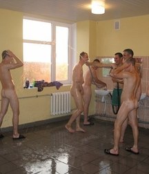 Russian cadets in the shower 5d1cd9a36650c.jpg