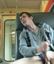 excited guys on the train 5d794cdce8359.gif
