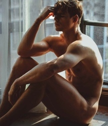 naked at the window