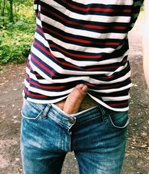 the penis that shows itself